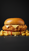Crispy Chicken Sandwich on Brioche
